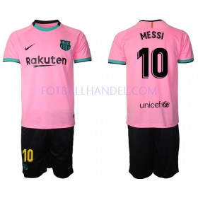 Barn Fotballdrakter FC Barcelona Lionel Messi 10 Tredje 2020-21 Kortermet